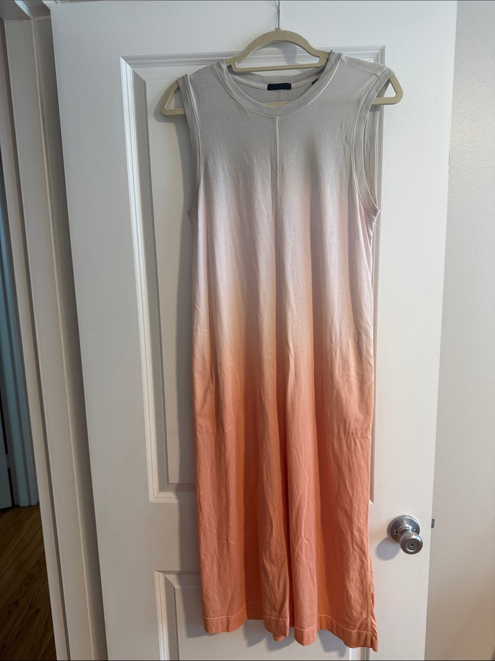ATM mid length Sleeveless Dress